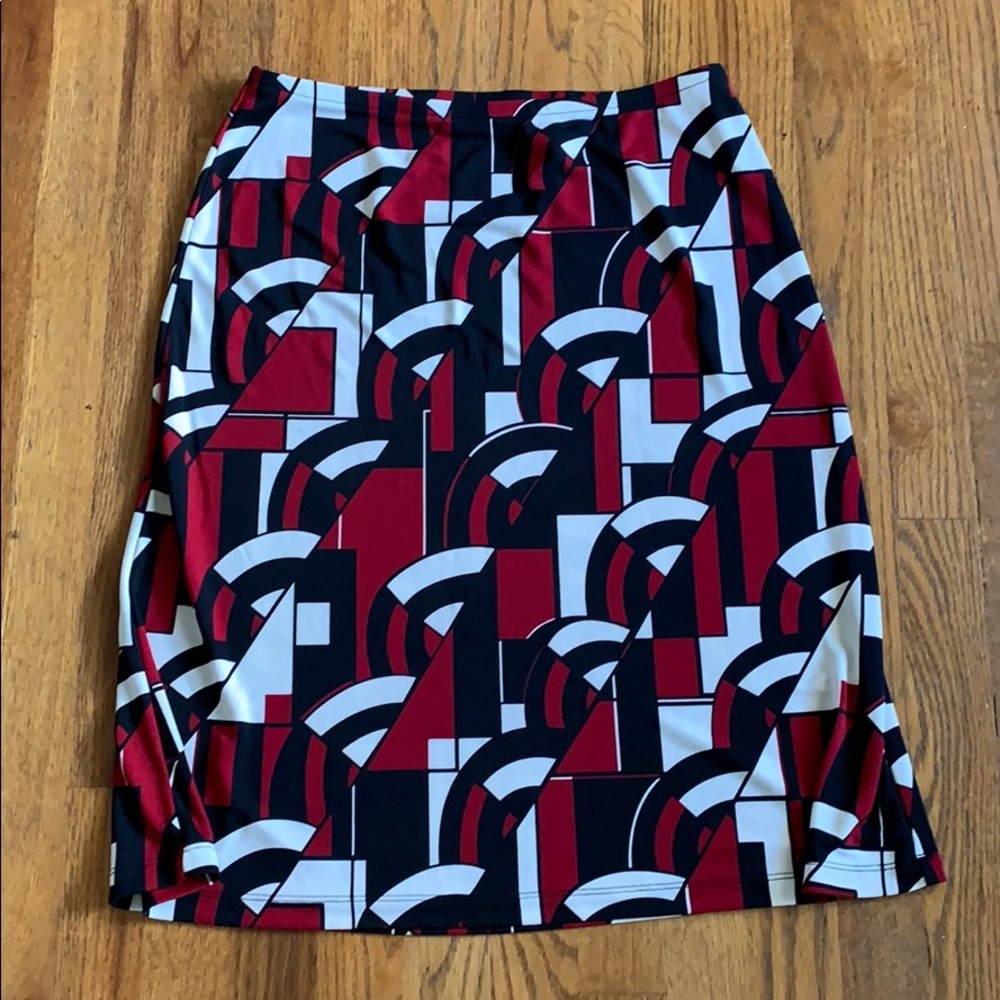 Print skirt